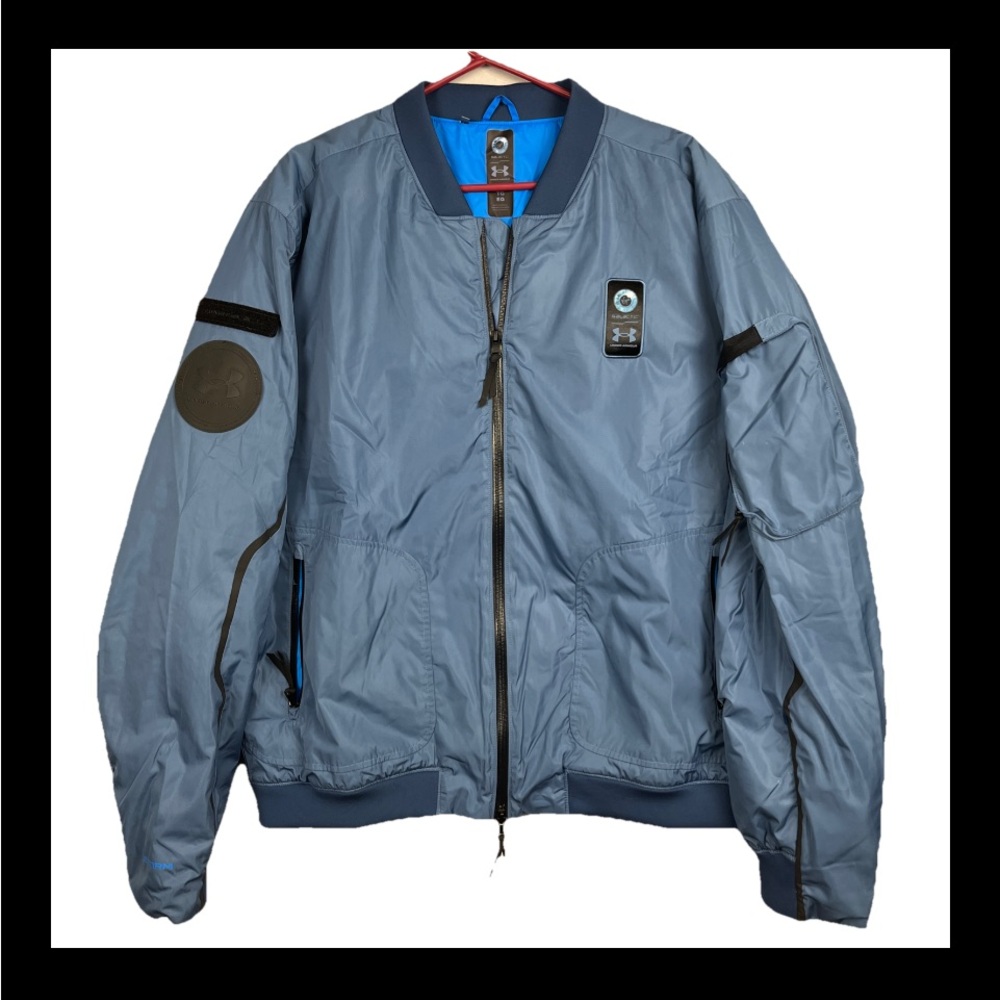 Under Armour Virgin Galactic Jacket Mens XL Blue SPECIAL EDITION MSRP $250 Storm